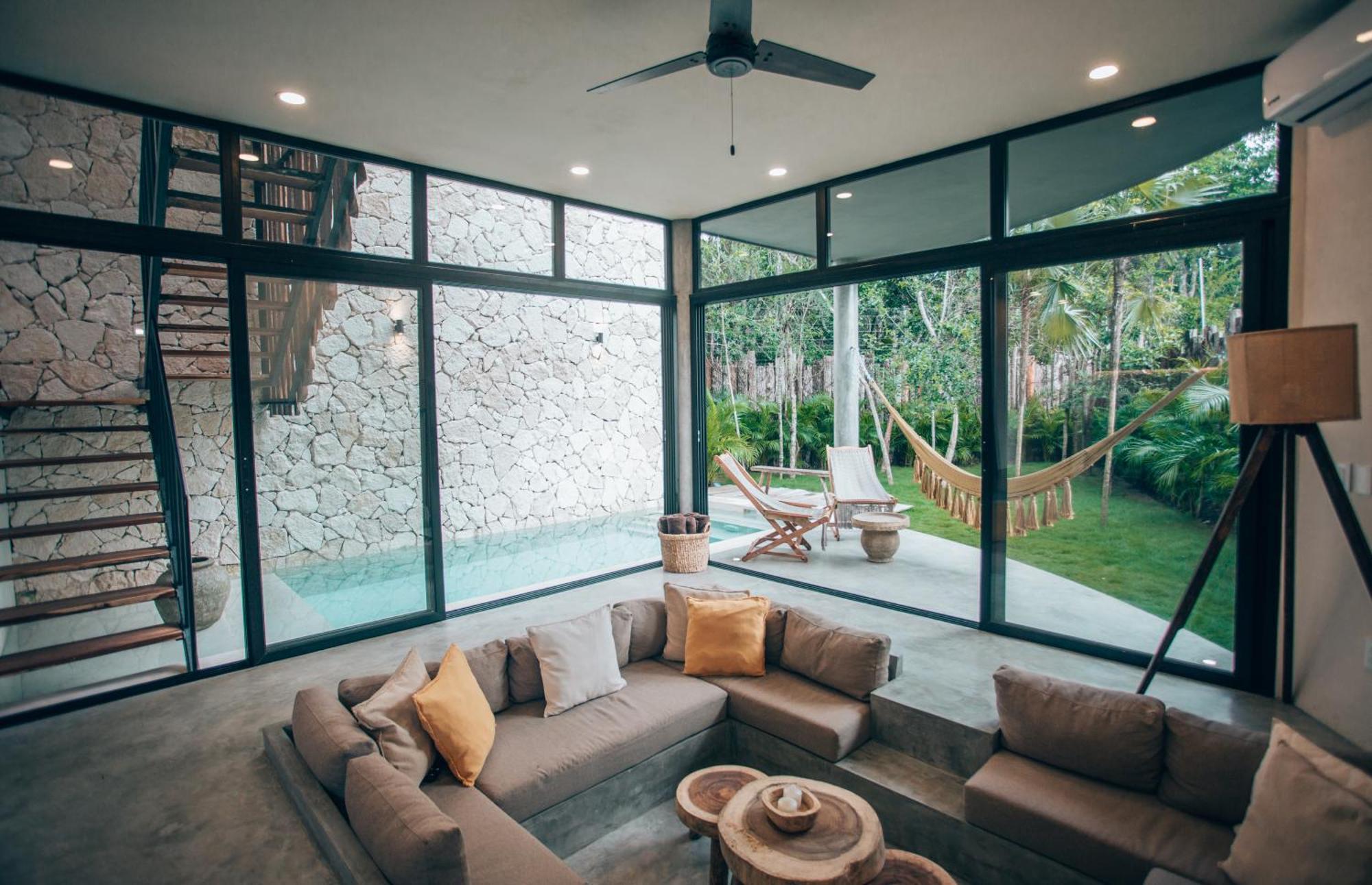 Villa Jungle Boho - Pvt Pool -100mbs -concierge 8b Tulum
