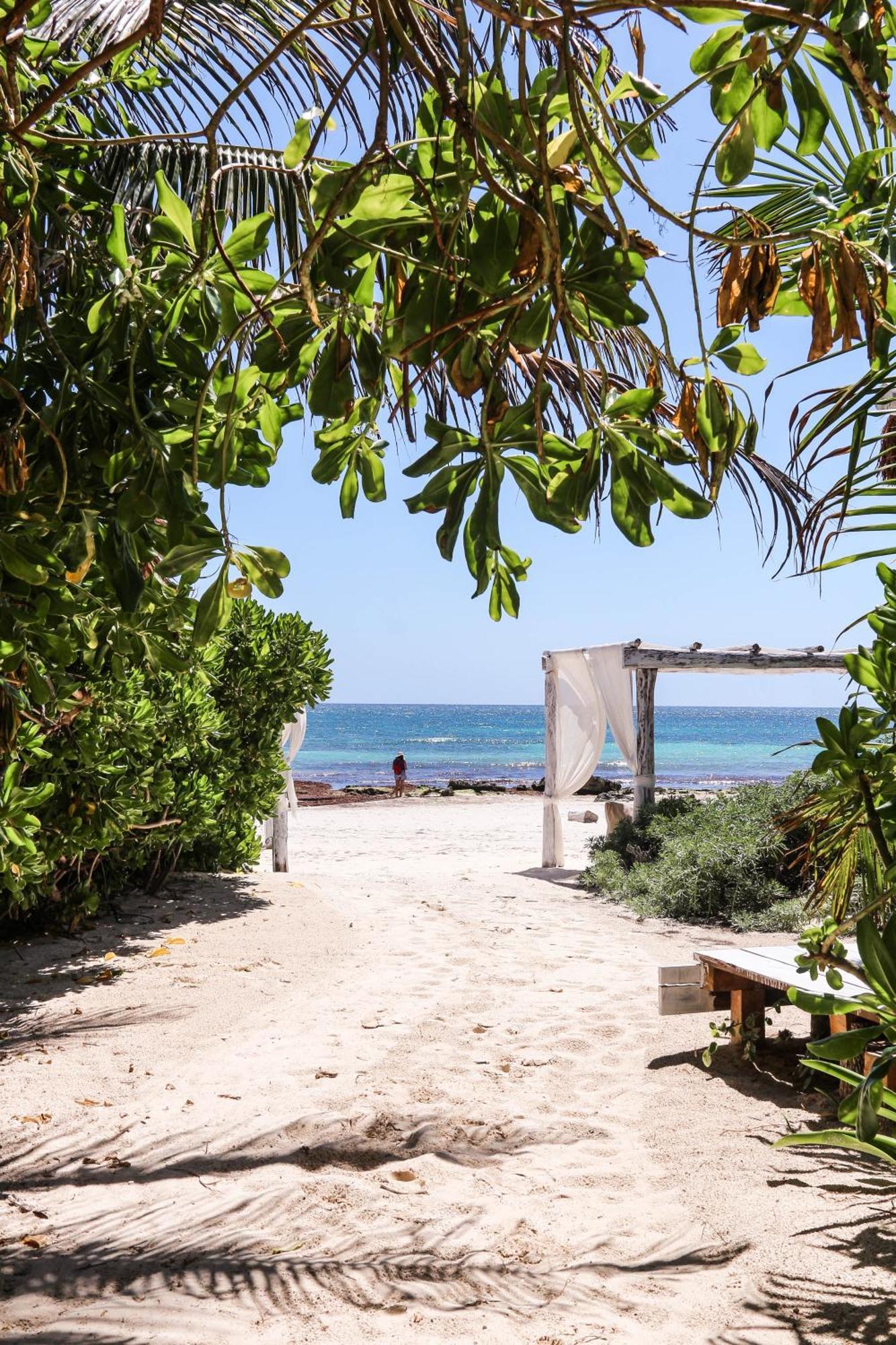 Beachfront Campo de lujo Tulum