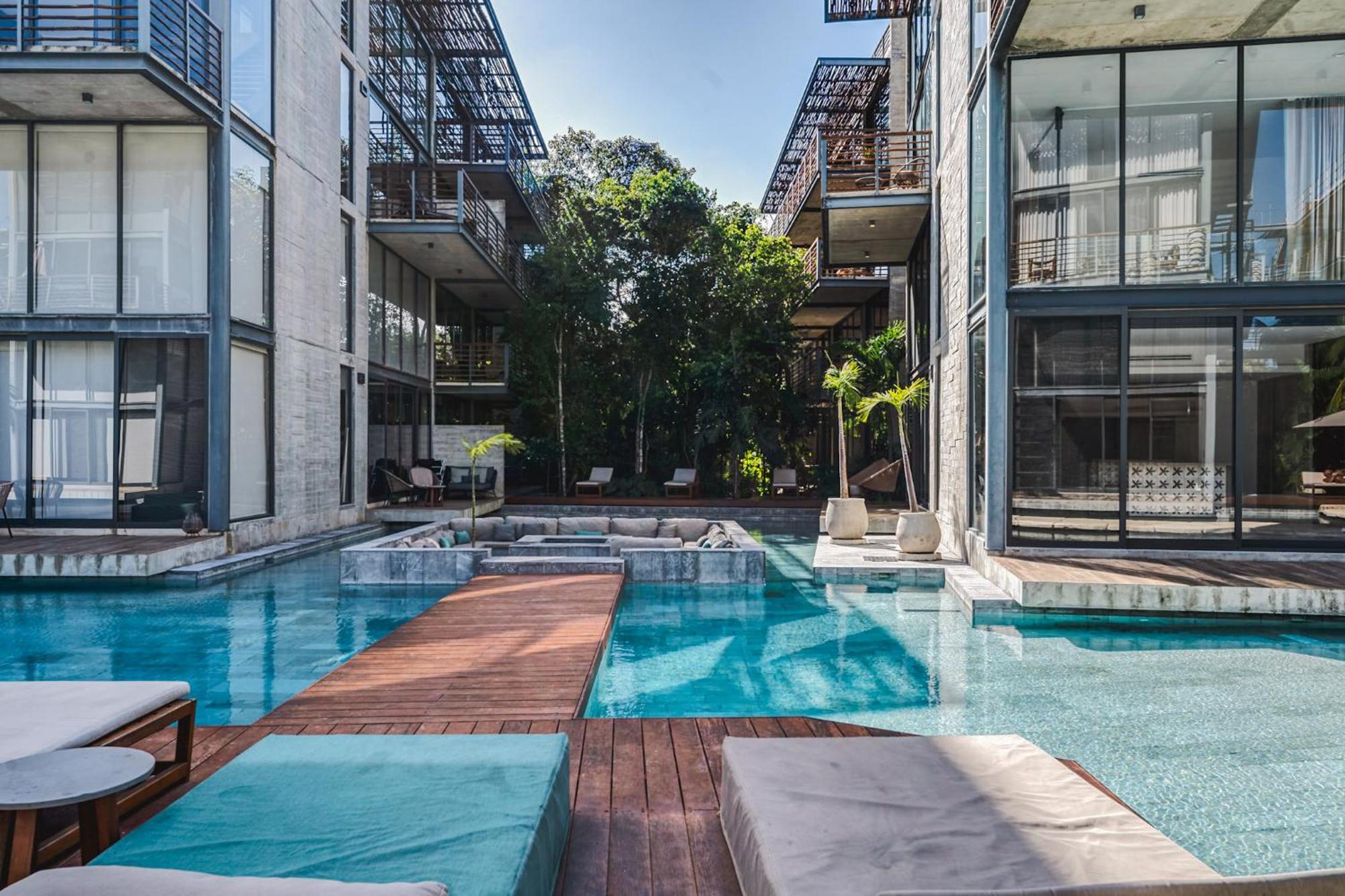 1br Swim Up Loft W Cenote Big Gym Pools Tulum
