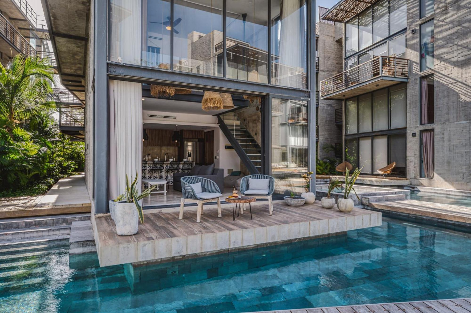 1br Swim Up Loft W Cenote Big Gym Pools