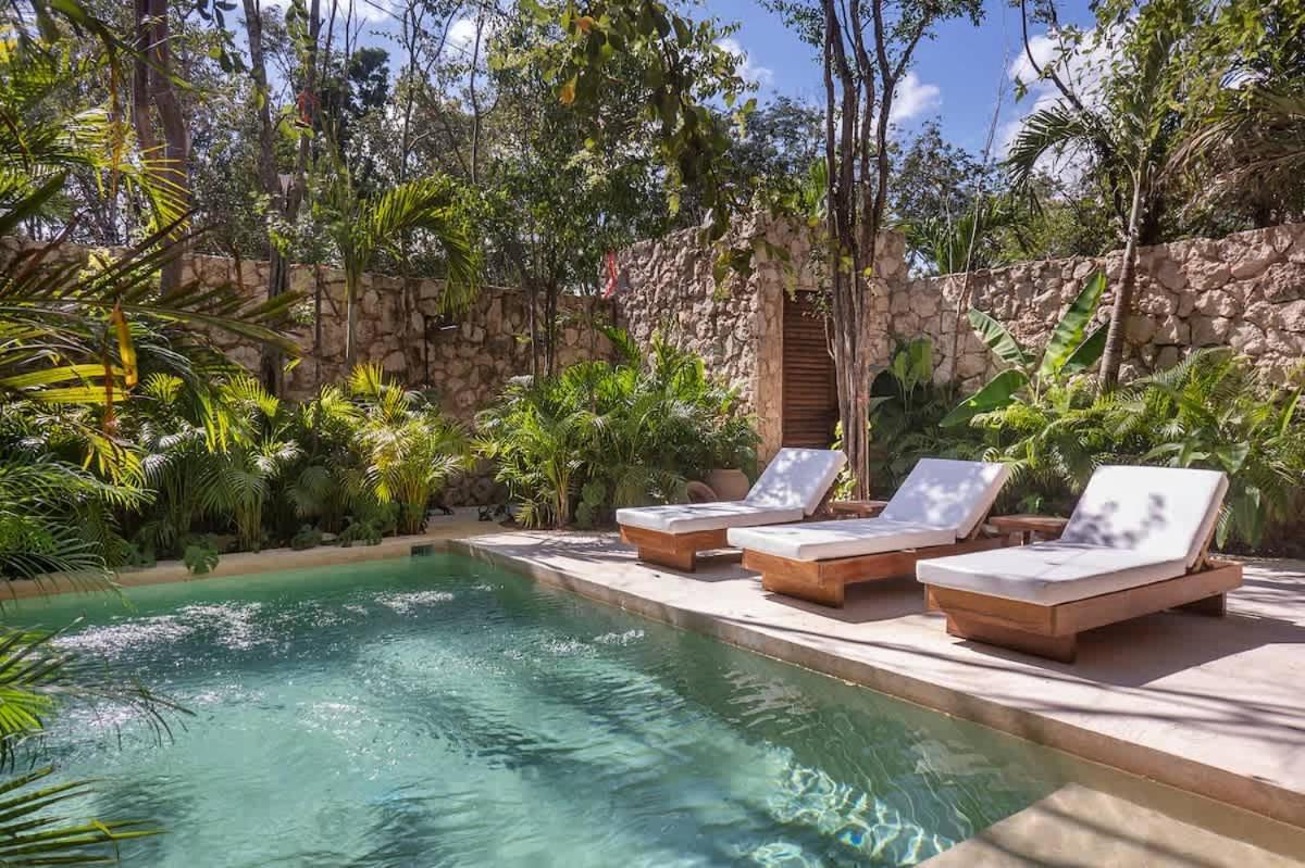 Сasa de vacaciones Boho Retreat In Kokoon Jungle Villa Tulum