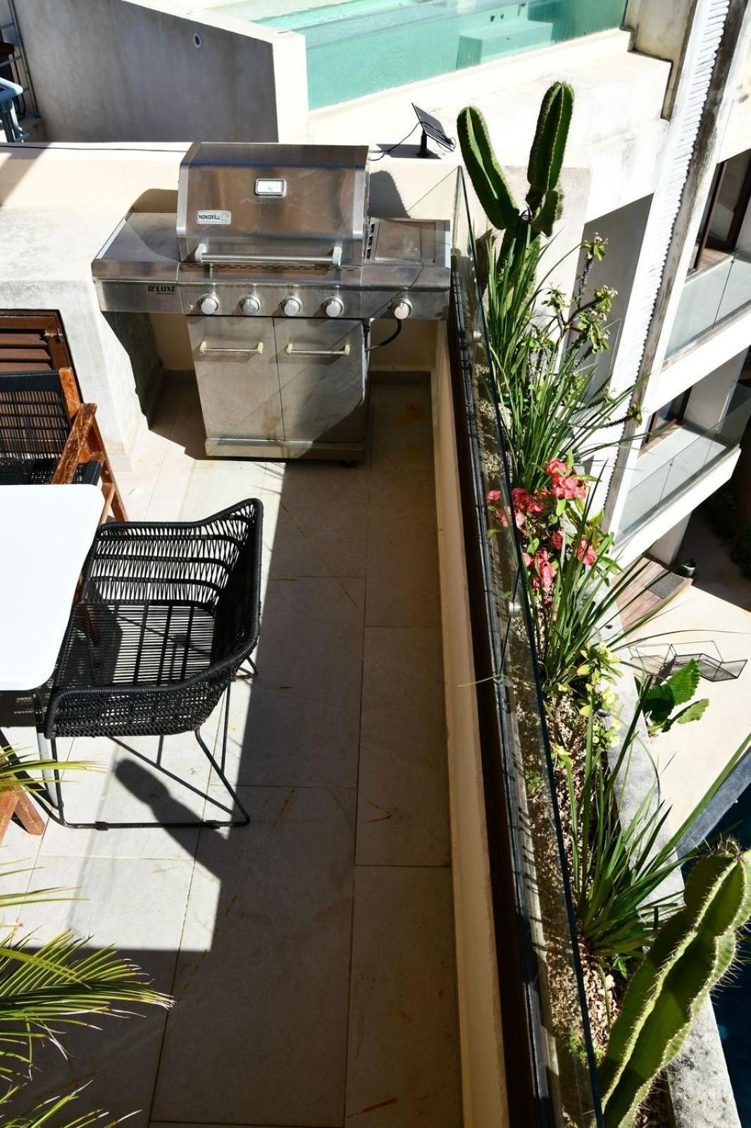 Apartamento 3-bedroom With Private Pool, Terrace And Bbq Tulum