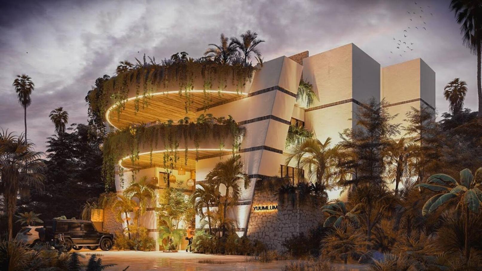 Selva Alta Penthouse Private Rooftop Apartamento Tulum