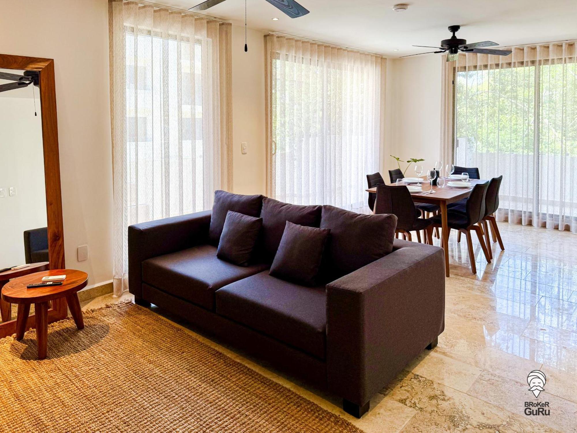 2bd With Private Balcony & Jacuzzi Aldea Zama View Apartamento