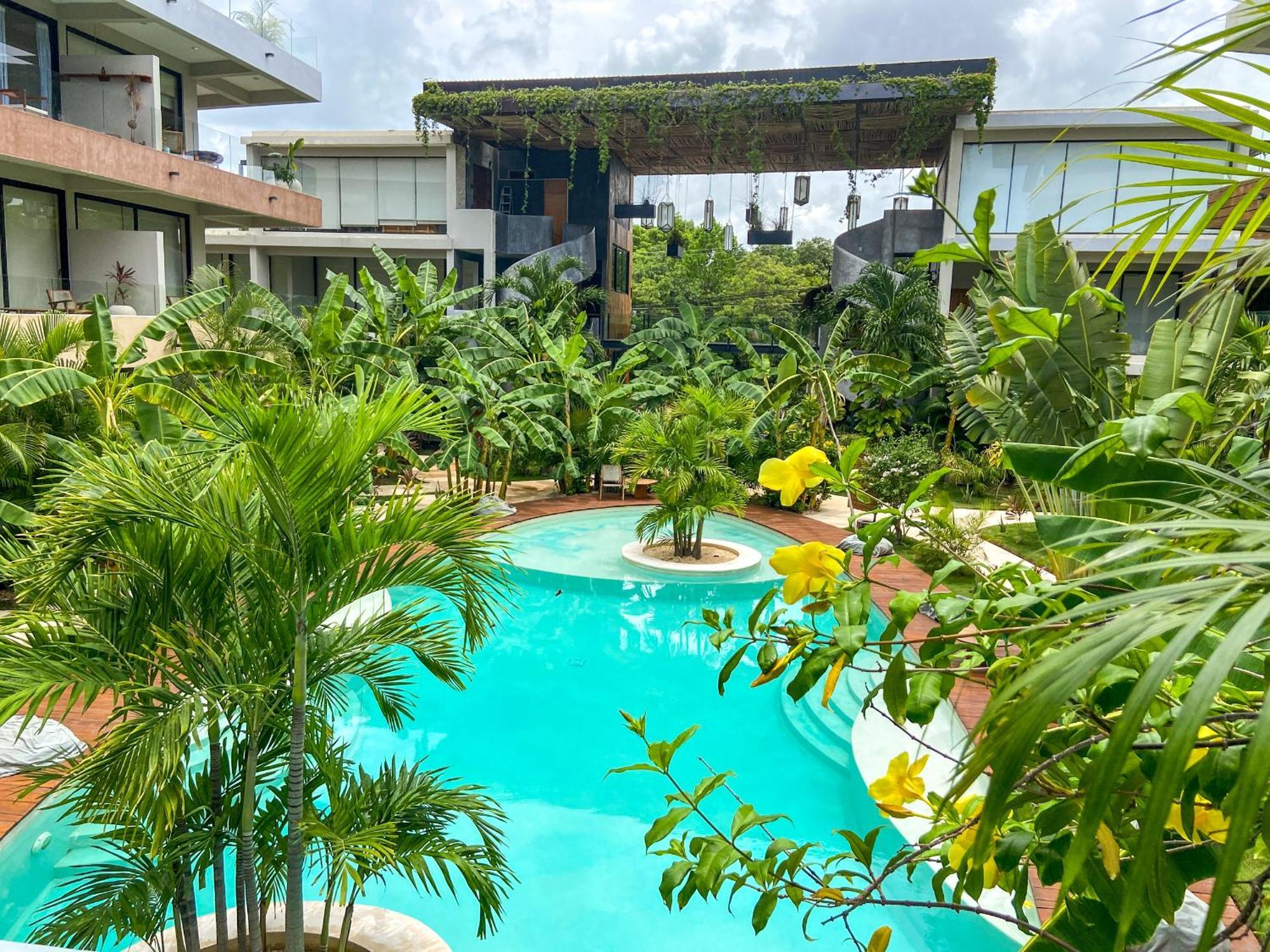 Apartamento Spacious 1br With Priv Pool Gym Garden Downtown Tulum