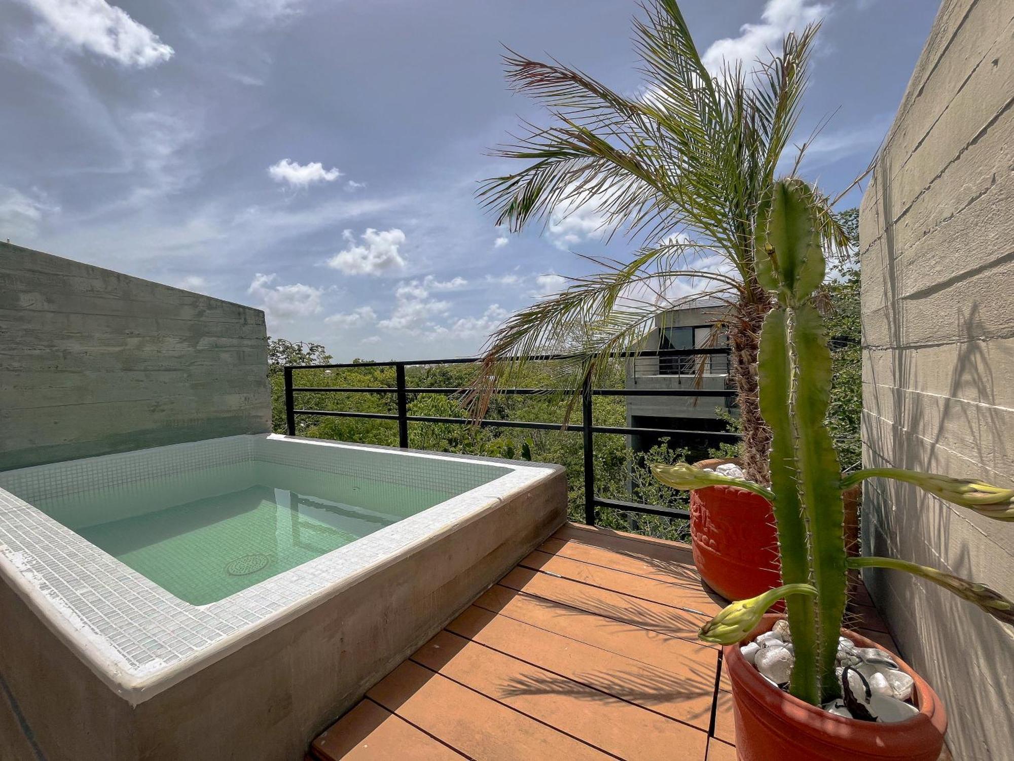 Lujoso Penthouse De Tres Pisos En Madara Apartamento Tulum