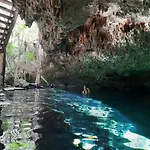 Cenote, Camping & Mas Aldea Maya Tulum