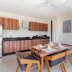 Great Condo In Aldea Zama With Plunge Pool And Movie Theater In The Complex
