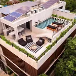 Designer Jungle Loft Aldea Zama Beach Club
