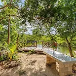 Departamento 6, Tulum Country Home, Con Muelle De Pesca, Club De Playa, Alberca, Cenote Y Campo De Golf, Contrata Day Pass Bahia Principe
