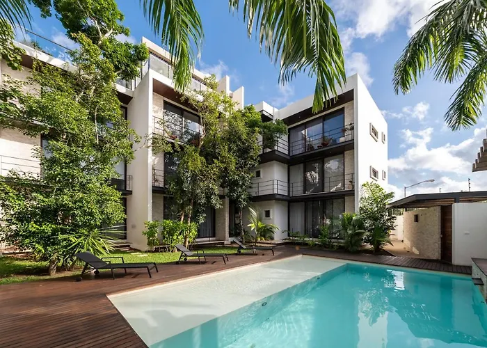 Cozy Studio In La Veleta Tulum With Gym And Pool