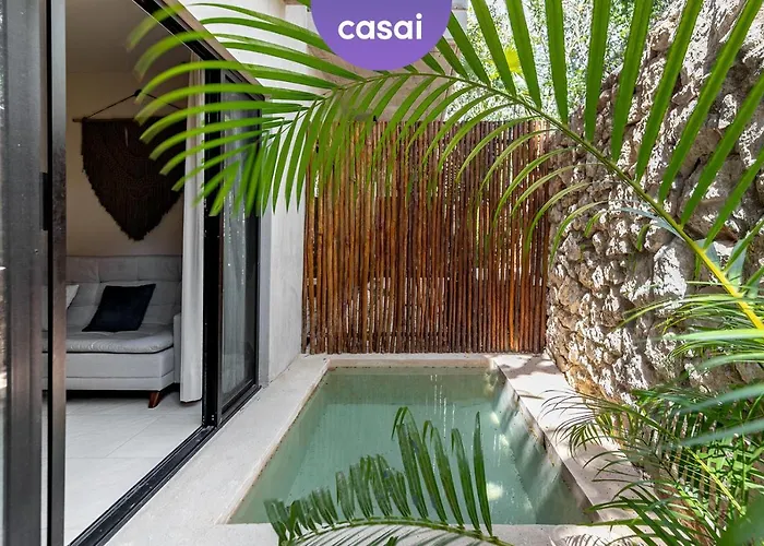 Casai - Kil Spacious Retreat In La Veleta, Tulum - Private Plunge Pool, Gym