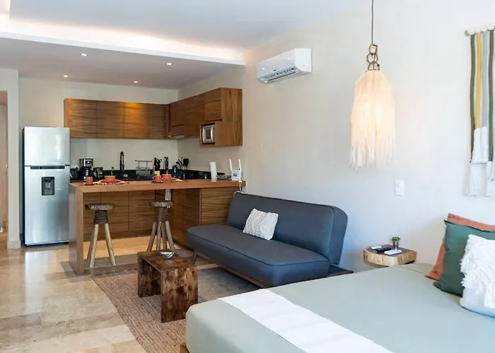 Sunrise Studio In Aldea Zama