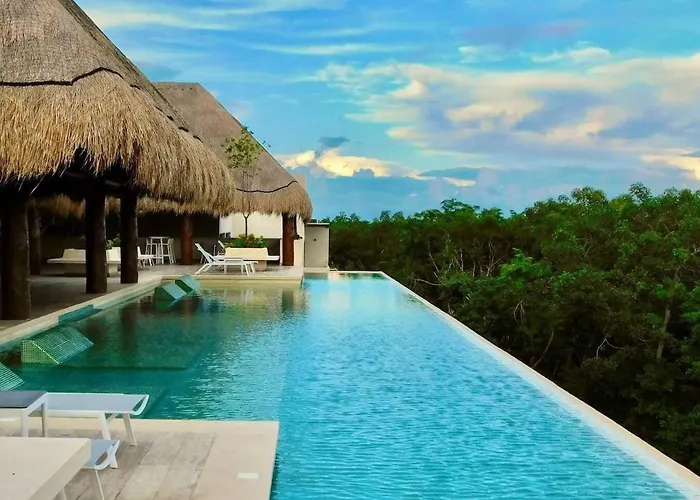 1 Rec. | Vista A La Jungla + Piscina Infinita + Amenidades Lx
