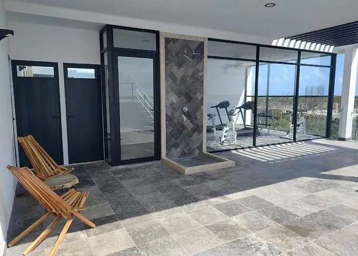 Centrico Estudio Con Balcon En Aldea Zama Tulum I Elena214
