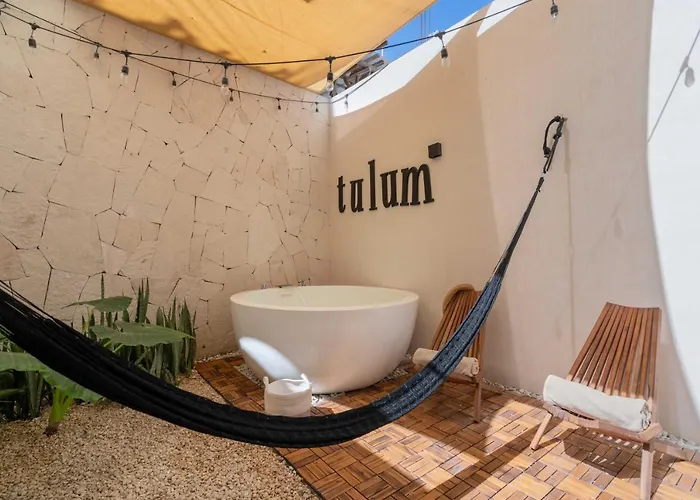 Tulum Retreat With Private Patio Tub & 2 Free Bikes