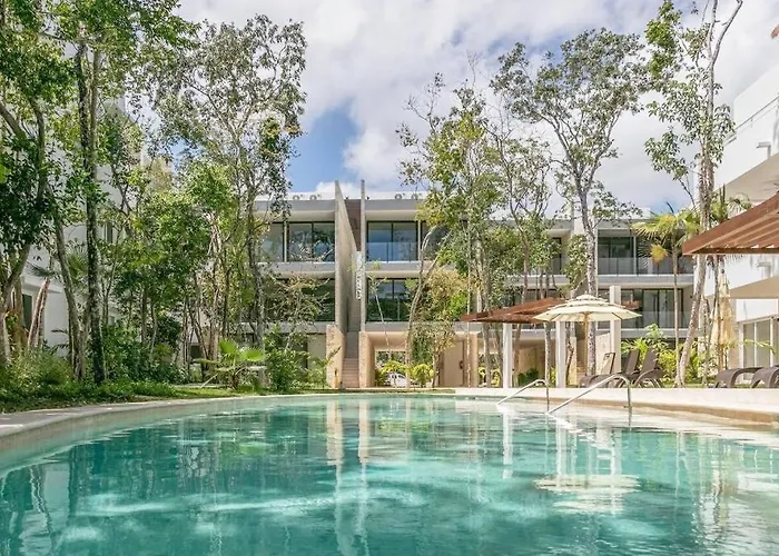 Encanto Private Balcony 2 Pools Gym Only 5 Minutes To Tulum Beaches