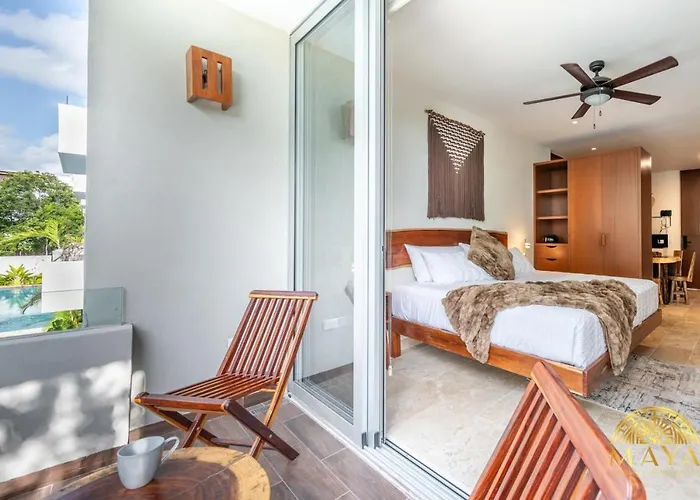 Nhoa 211A Lux 2Br Condo Pool View In Aldea Zama