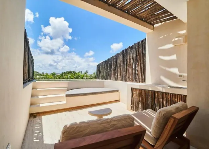 Disfruta De Tulum En Aldea Zama Apartamento Con Piscina Privada Y Seguridad 24 7