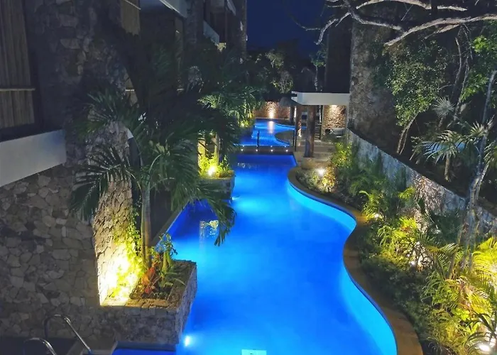Luxury Aldea Zama 2Bed - 2Bat Apartment Private Terrace & Swim Up