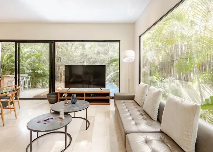 Luxurious Villa At Exclusive Gated Community La Privada Aldea Zama, 5 Bedroom Private Pool & Concierge Service