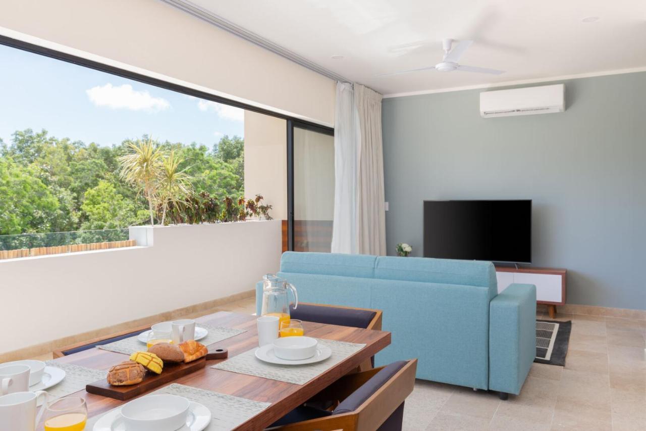 Aldea Zama 2br With Rooftop Terrace And Pool Apartamento Tulum