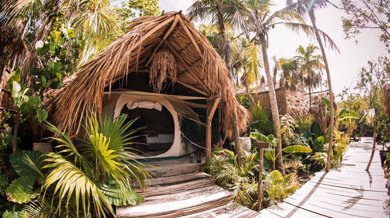 Uman Glamping & Cenote Campo de lujo *