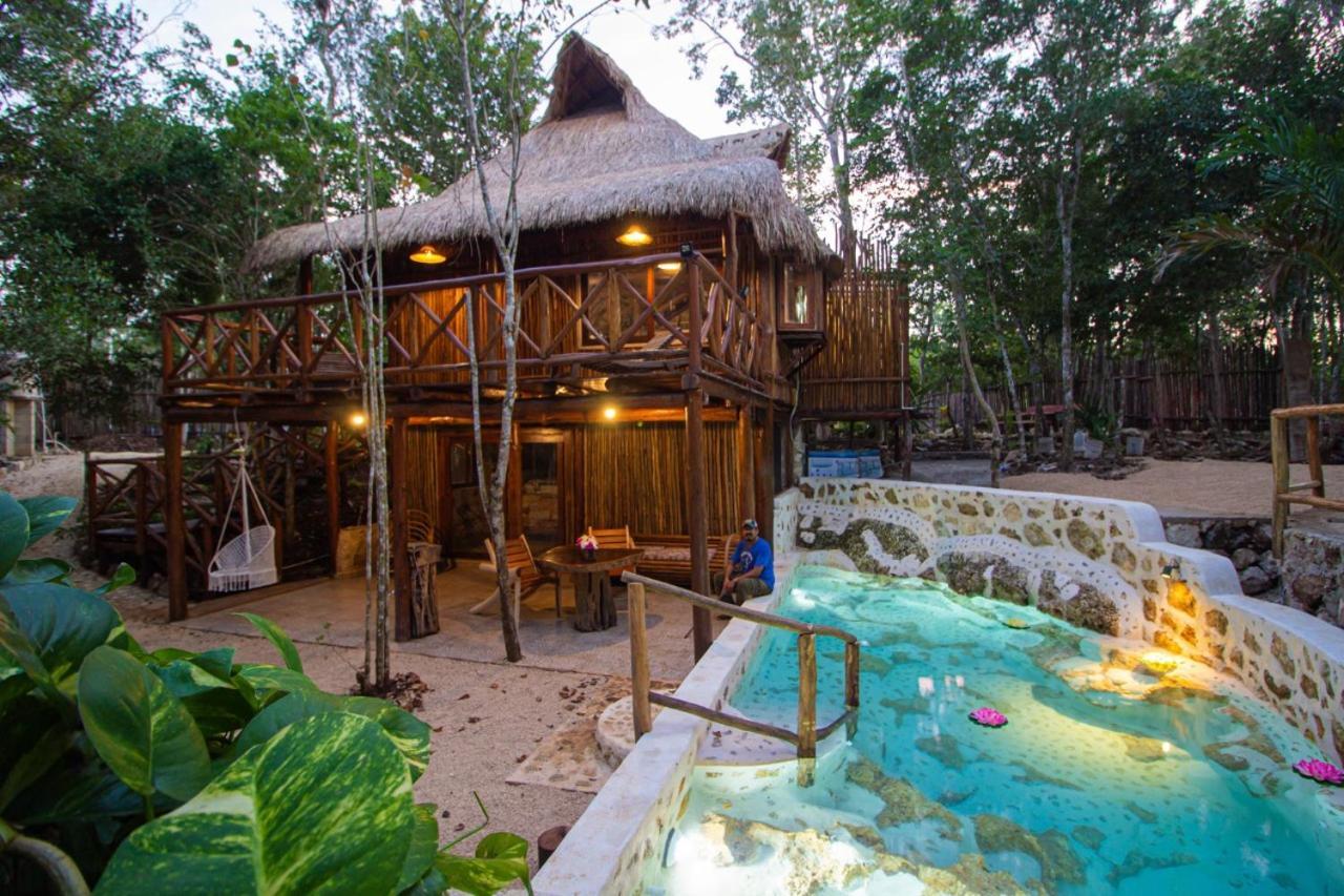 Villa Selvaluna Eco-chic En Medio De La Selva Tulum