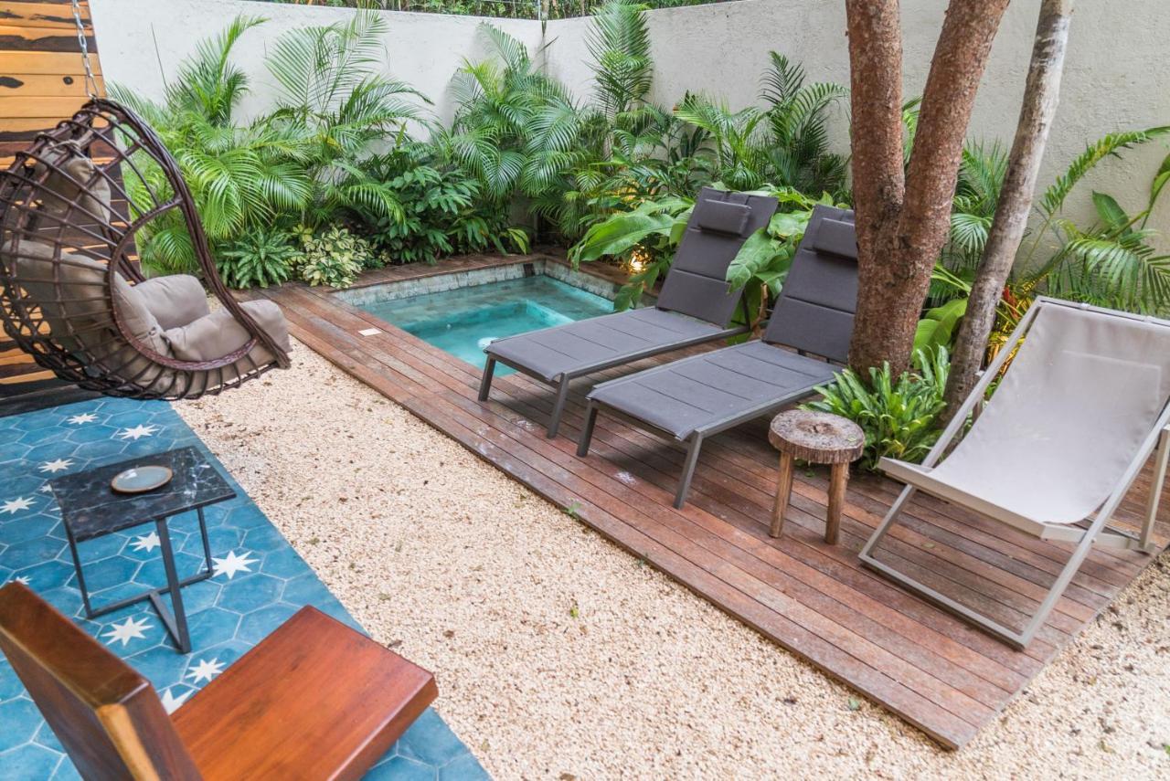 Nice Avant-garde Studio Charming Private Terrace And Miniplunge Pool And Great Amenities Tulum