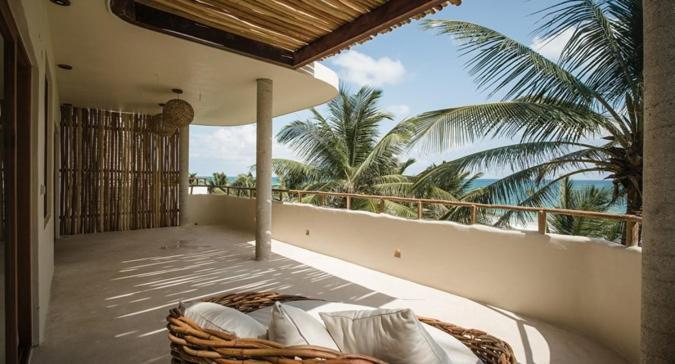 Beachfront In Beach- Location! Villa Tulum
