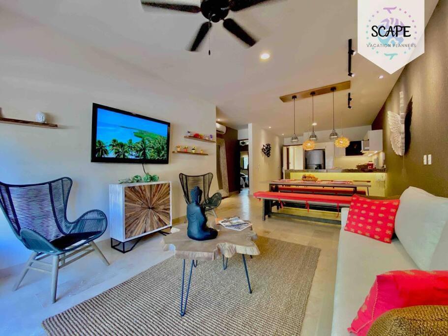 - Cozy And Beautiful Apt 2br @aldea Zama W/ Pool -
