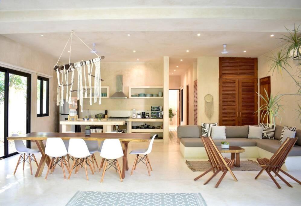 Chic-modern Apt W/pool, Garden, Parking & 3 Bikes Tulum
