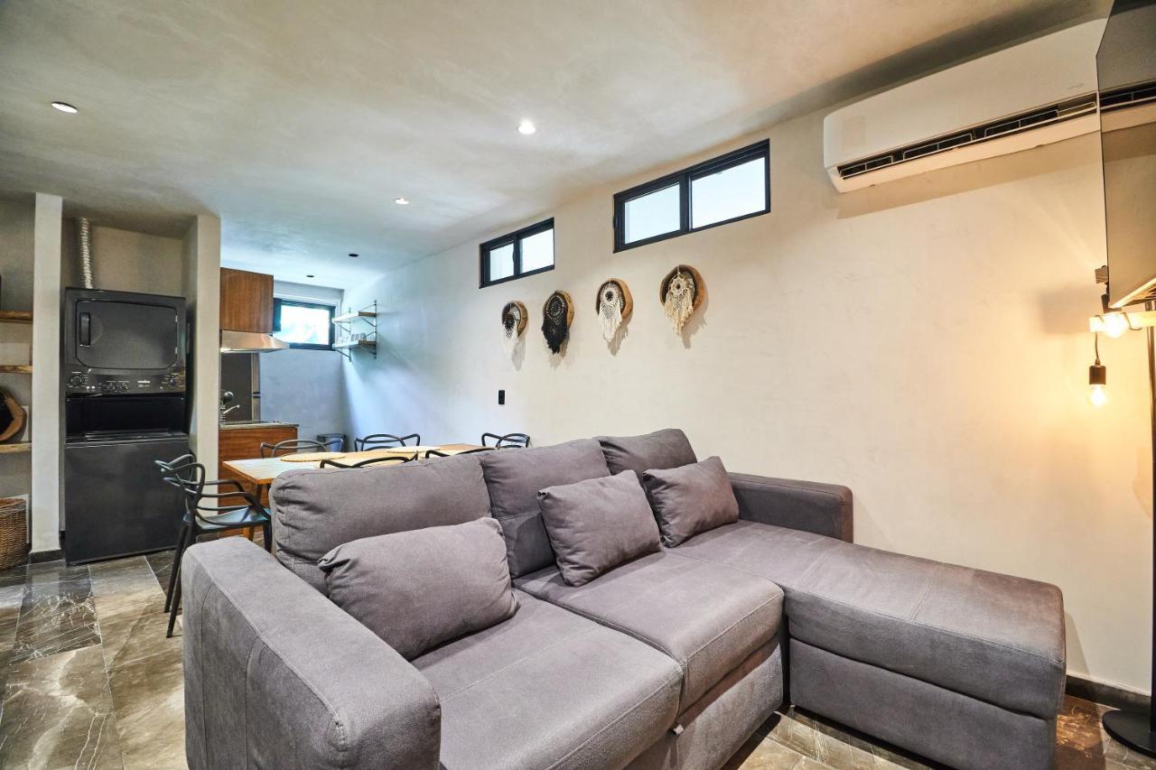 Apartamento Elegant Trendy In With Infinity Pool, Breathtaking Jungle View & Bottle Of Wine Per Tulum