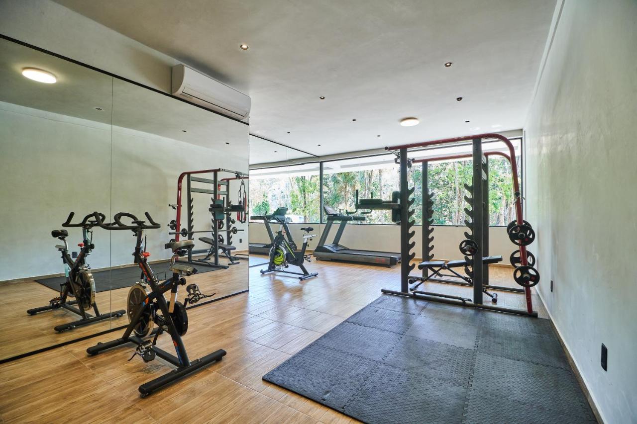 Apartamento Elegant Trendy In With Infinity Pool, Breathtaking Jungle View & Bottle Of Wine Per Tulum