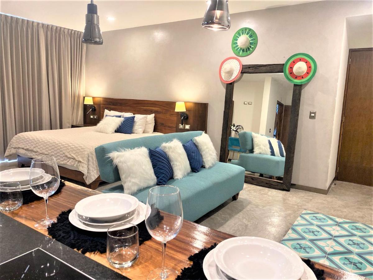 Apartamento Family Suites - Rooftop Pool - Bbq Area Tulum