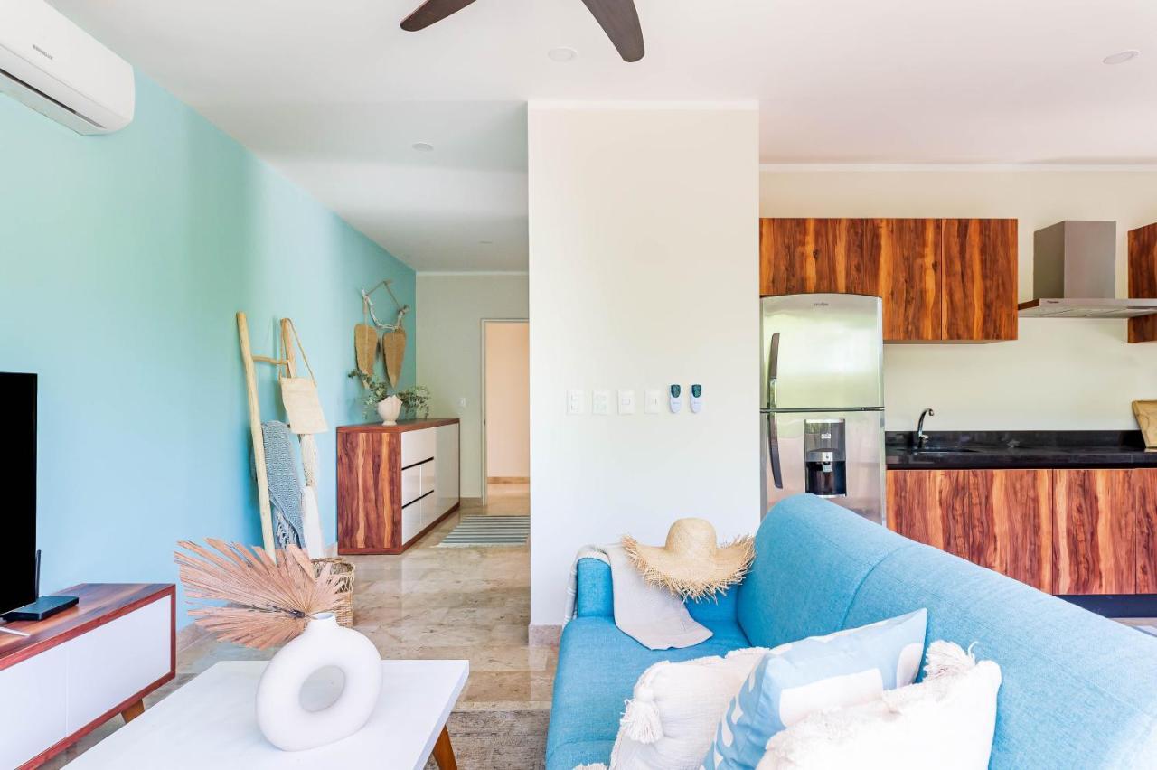 Promo 2br With Rooftop Pool, Gym And Free Bikes Tulum