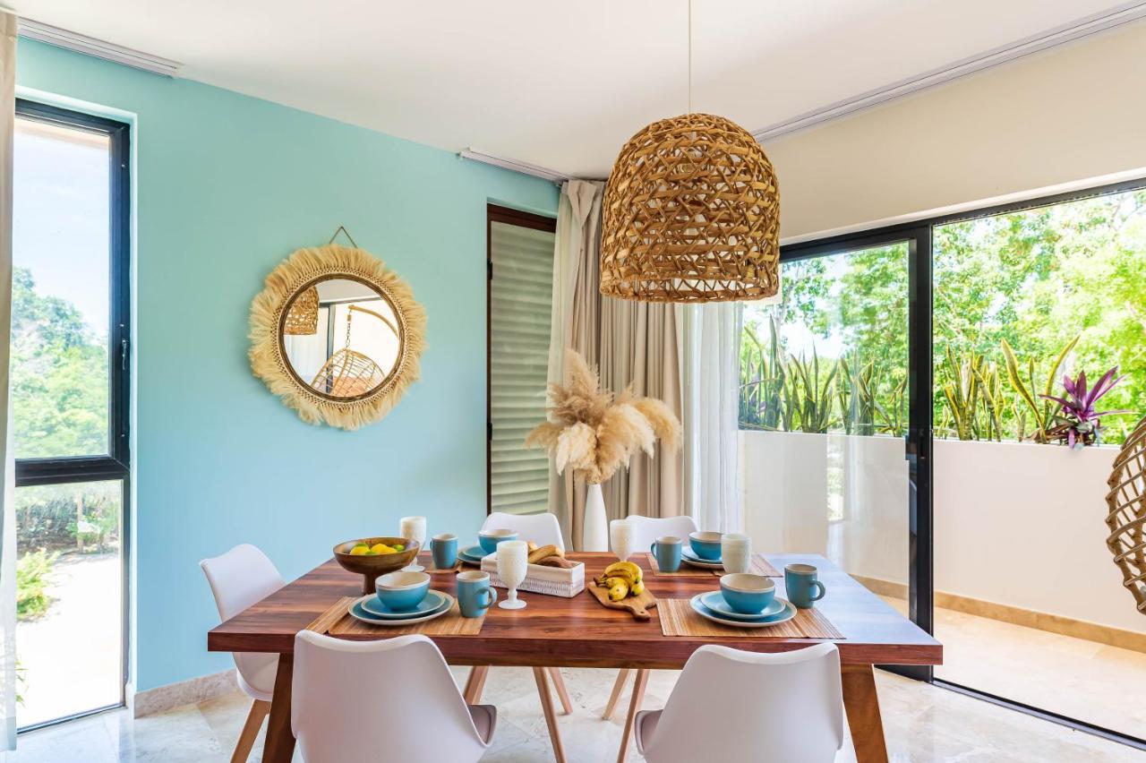 Promo 2br With Rooftop Pool, Gym And Free Bikes Apartamento Tulum