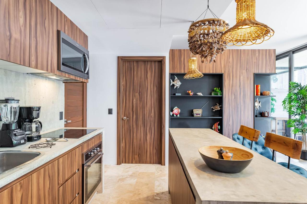 1br Private Cenote Jungle View Gym 24 7 Security - Xalet B204 Apartment *