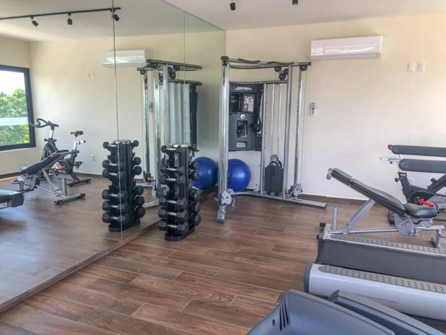 Next To The Common Roof Exclusive Building Kingsize Bed 2 Super Pools, Gym, Grill Holiday home Tulum