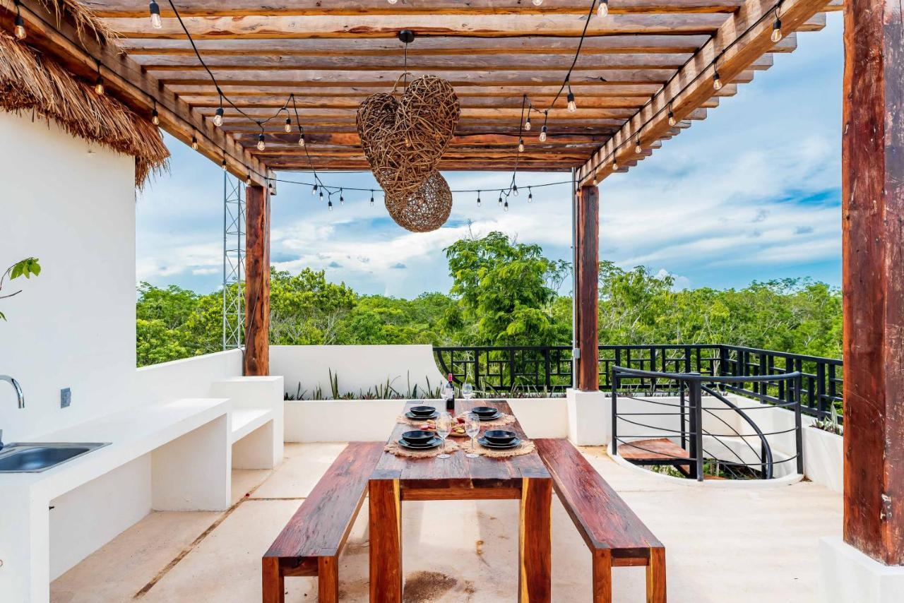 Apartamento 2br Luxury Penthouse With Heated Jacuzzi Rooftop Pool - Amar 203 Tulum