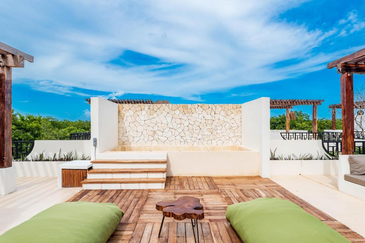 2br Luxury Penthouse With Heated Jacuzzi Rooftop Pool - Amar 203 Apartamento Tulum