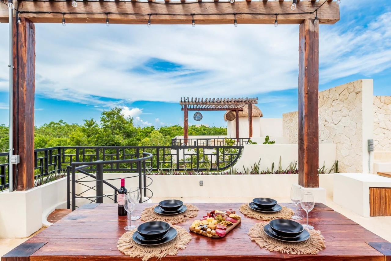 2br Luxury Penthouse With Heated Jacuzzi Rooftop Pool - Amar 203 Apartamento Tulum