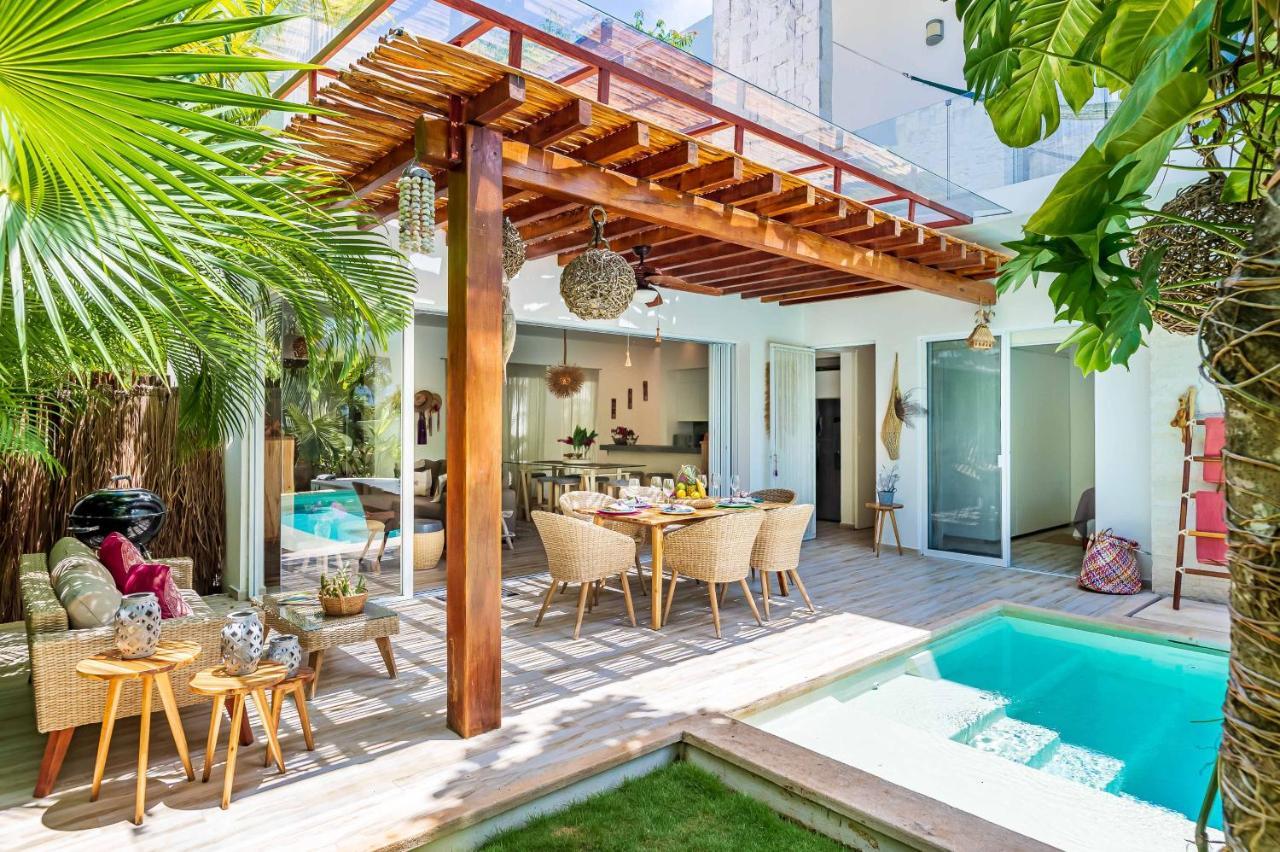 Chic & Mexican Villa, A True Oasis Pool, Security Tulum