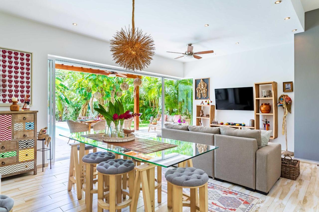 Chic & Mexican Villa, A True Oasis Pool, Security * Tulum