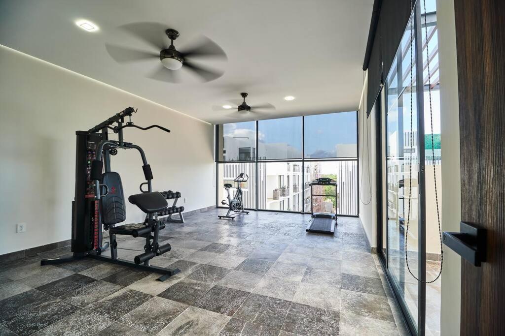 Moonlight Bright&spacious 2br W/ Gym&private Pool * Tulum