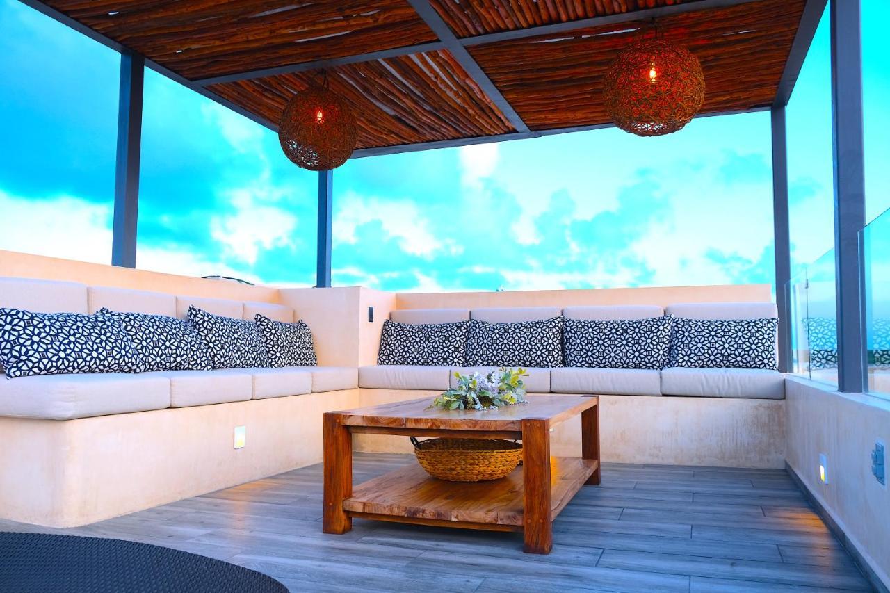 Kataleya By Zaazil - Amazing Penthouse Aptartment , Up To 16 People, Private Pool, Terrace , Roof And Hot Tub In Luum Zama In The Jungle Tulum