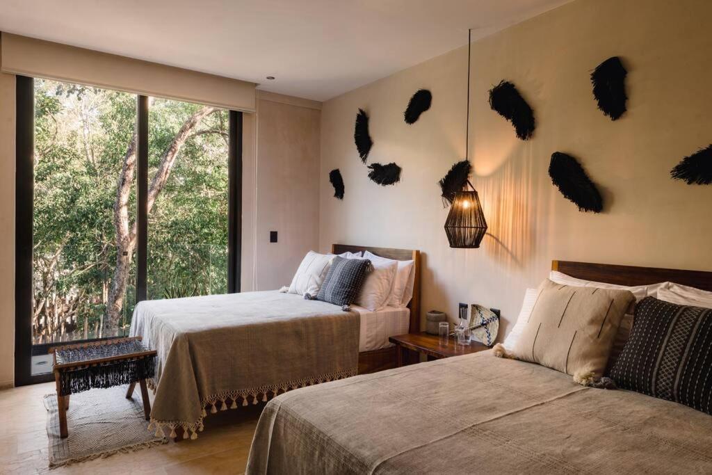 Apartamento Kataleya By Zaazil - Stylish & Luxury Penthouse & , Up To 16 People, Private Pool, Private Hot Tub, Terrace And Roof In Luum Zama In The Jungle