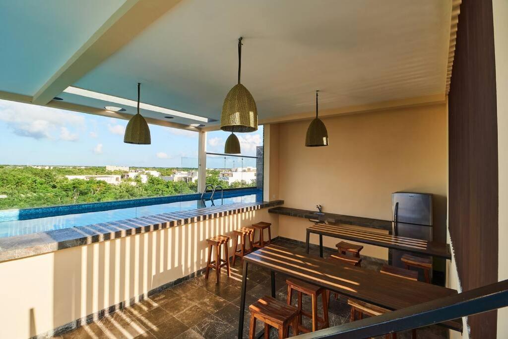 Moonlight Bright&spacious 2br W/ Gym&private Pool Tulum