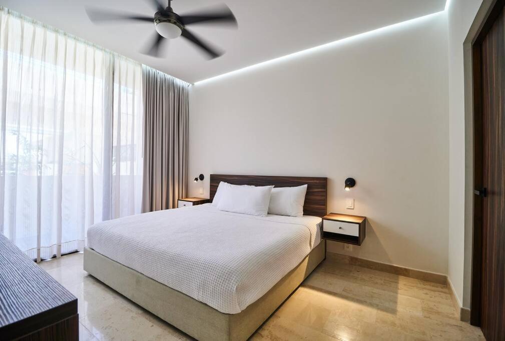 Moonlight Bright&spacious 2br W/ Gym&private Pool Tulum