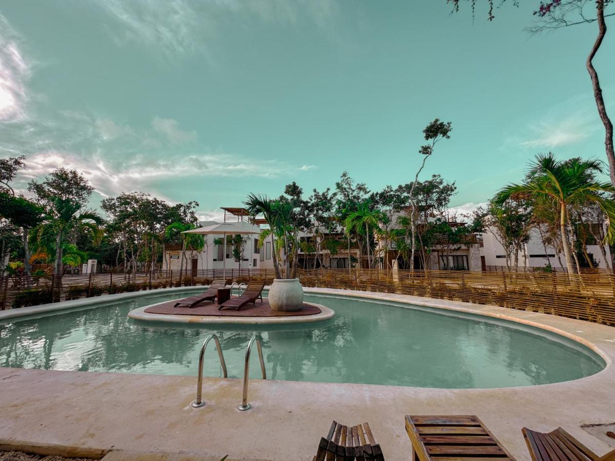 Apartamento Penthouse Con Jacuzzi Privado, Cenotes, Piscinas, Gym Y Mas Tulum